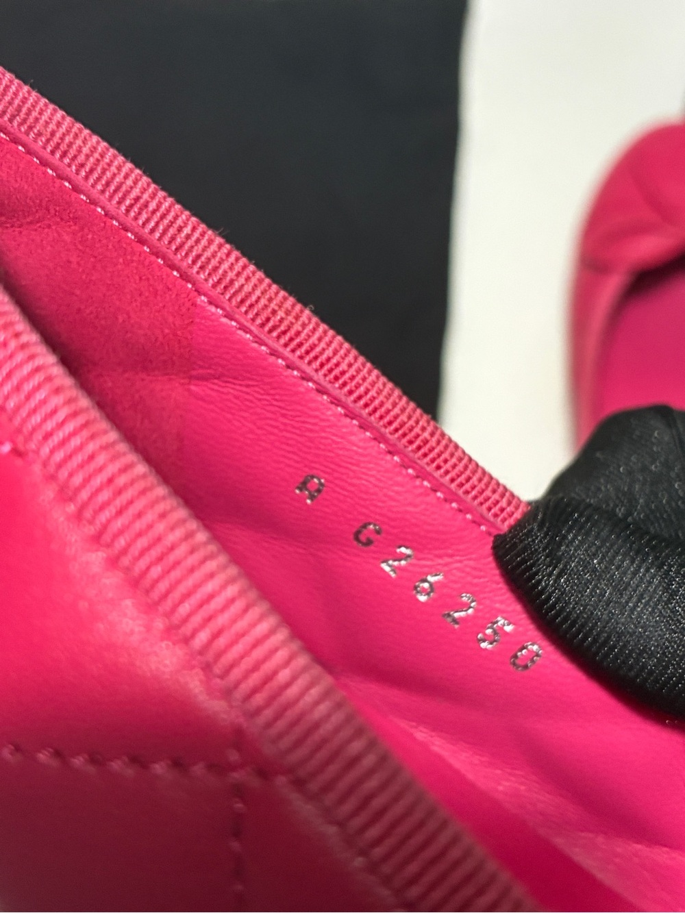 CHANEL Hot Pink Quilted Leather Ballerina Flats with CC Bow - Picture 9 of 11